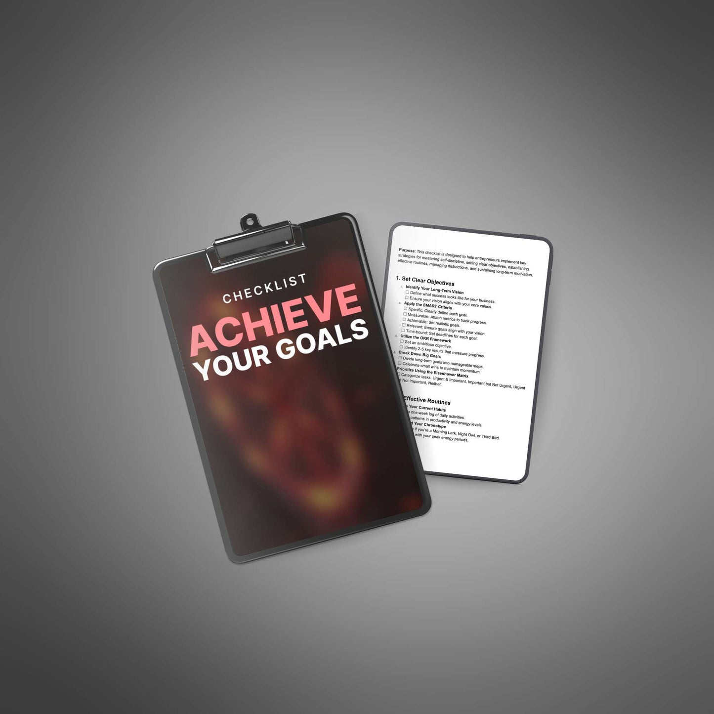 Achieve Your Goals